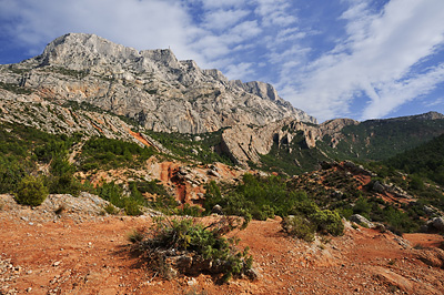 photo montagne randonnée marseille sainte victoire