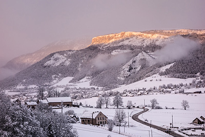 photo montagne alpes ski raquettes lans vercors autrans