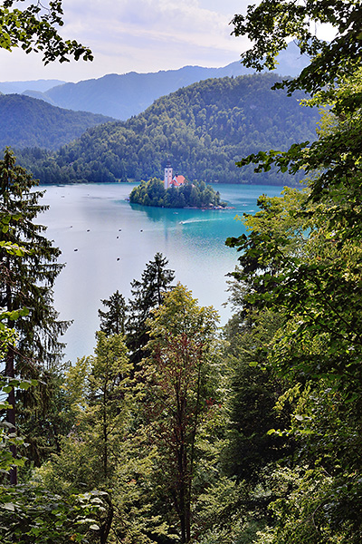 photo voyage europe centrale alpes balkans slovenie lac bled