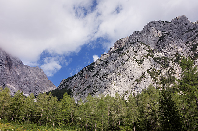 photo voyage europe centrale alpes balkans slovenie alpes kamniques brana
