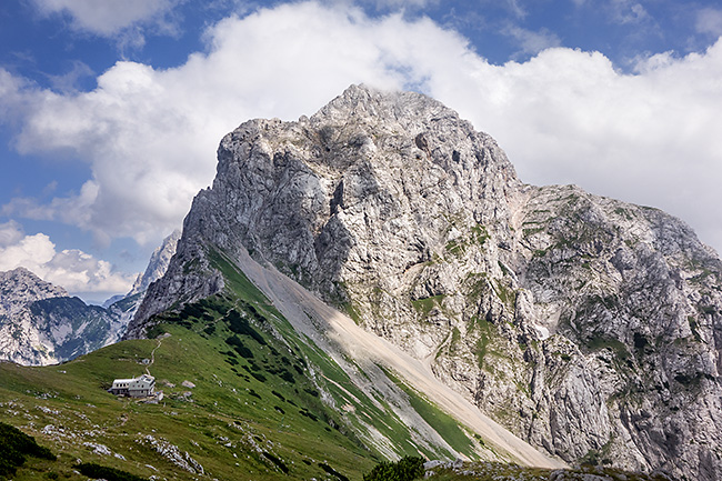 photo voyage europe centrale alpes balkans slovenie alpes kamniques brana