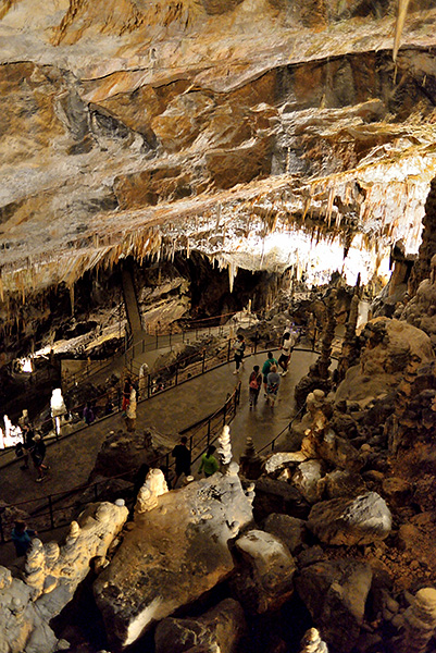 photo voyage europe centrale alpes balkans slovenie vipava grotte postojna