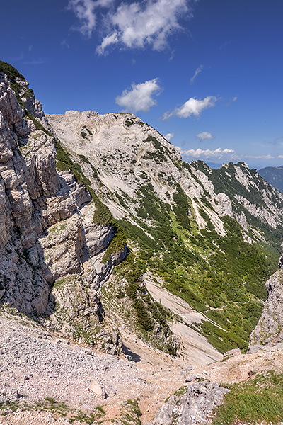 photo voyage europe centrale alpes balkans slovenie alpes juliennes mala mojstrovka soca tcol de vrsic