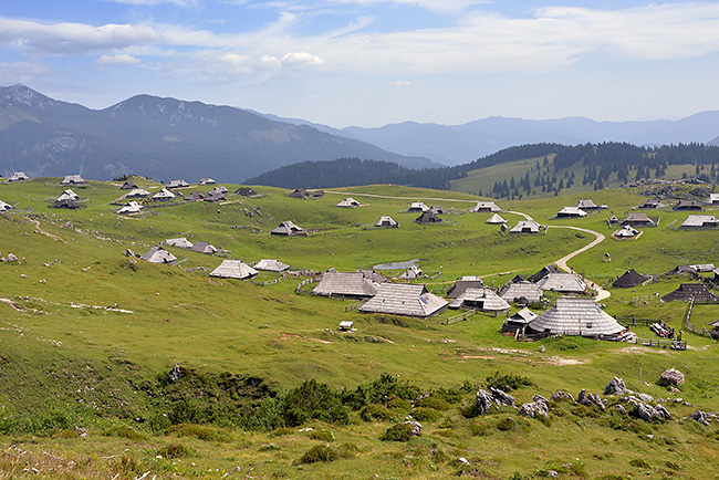 photo voyage europe centrale alpes balkans slovenie alpes kamniques velika planina