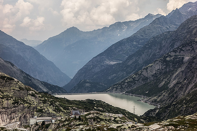 photo montagne alpes escalade grande voie suisse valais grimsel  azalee beach