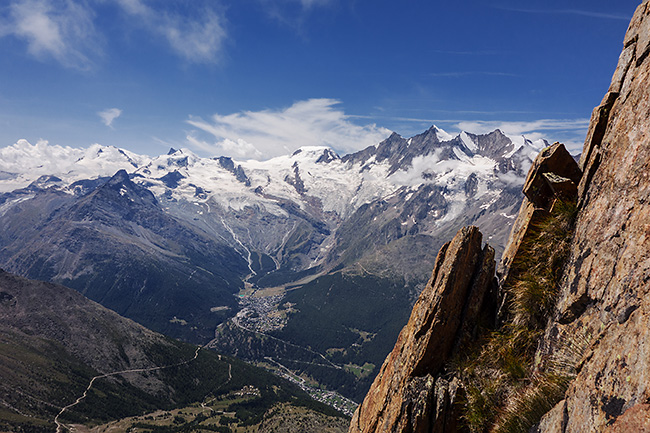 photo montagne alpes escalade grande voie suisse valais saasgrund jegihorn alpendurst