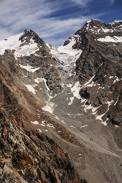 photo montagne alpes escalade grande voie suisse valais saasgrund jegihorn alpendurst