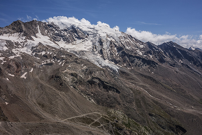 photo montagne alpes escalade grande voie suisse valais saasgrund jegihorn alpendurst