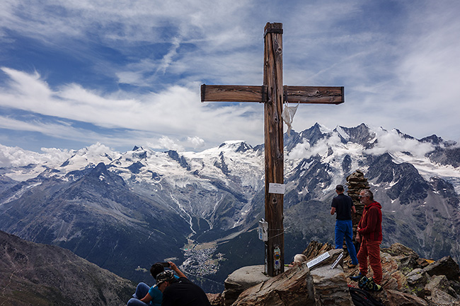photo montagne alpes escalade grande voie suisse valais saasgrund jegihorn alpendurst