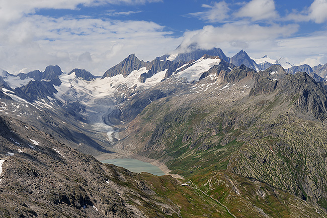 photo montagne alpes randonnée suisse valais grimsel sidelhorn