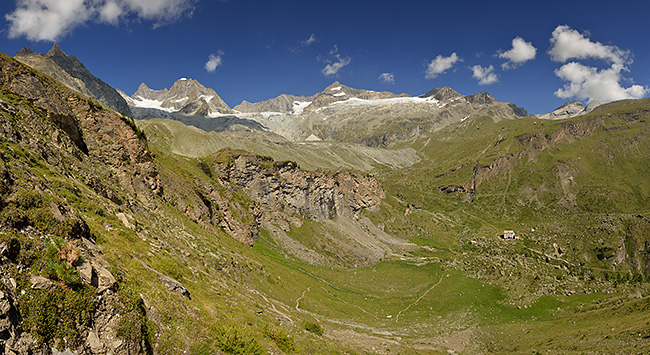 photo montagne alpes randonnée suisse valais zermatt edelweiss Hohbalmen