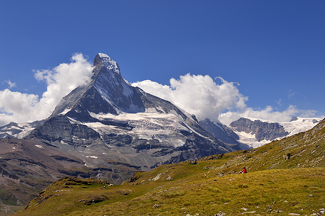 photo montagne alpes randonnée suisse valais zermatt edelweiss Hohbalmen