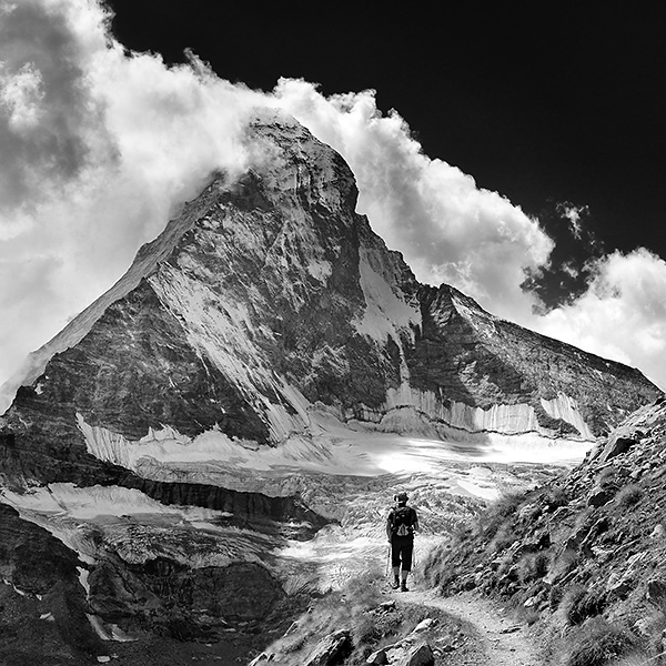 photo montagne alpes randonnée suisse valais zermatt edelweiss Hohbalmen