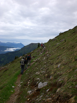 photo montagne alpes randonnée Refuge Tête de Bostan