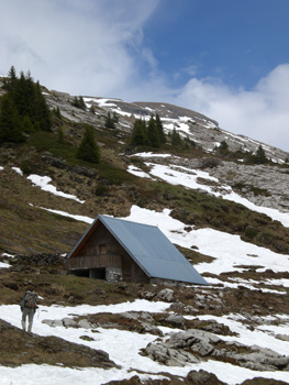 photo montagne alpes randonnée Refuge Tête de Bostan