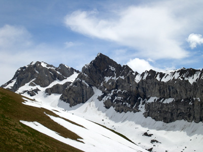 photo montagne alpes randonnée Refuge Tête de Bostan sommet