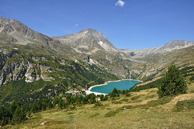 photo montagne alpes randonnée tour des glaciers vanoise TGV aussois lac