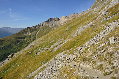 photo montagne alpes randonnée tour des glaciers vanoise TGV sentier