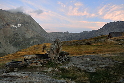 photo montagne alpes randonnée tour des glaciers vanoise TGV lever soleil aussois