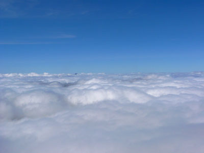 photo montagne alpes randonnée tour du mont blanc tmb kora Tête Nord des Fours mer de nuages