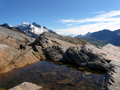 photo montagne alpes randonnée tour du mont blanc tmb kora col des fours