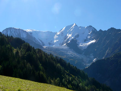 photo montagne alpes randonnée tour du mont blanc tmb kora aiguille du goûter bionnassay