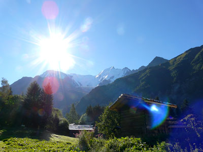 photo montagne alpes randonnée tour du mont blanc tmb kora col de voza aiguille du goûter bionnassay