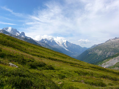 photo montagne alpes randonnée tour du mont blanc tmb kora col de balme