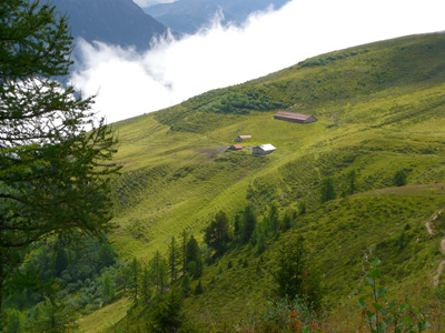 photo montagne alpes randonnée tour du mont blanc tmb kora col de la forclaz