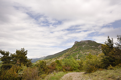 photo montagne alpes randonnée tour baronnies font combran