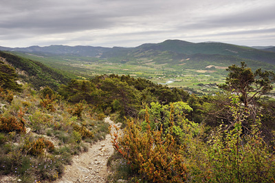 photo montagne alpes randonnée tour baronnies saint auban col rocher perce