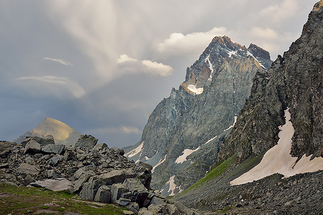 photo montagne alpes randonnée rando queyras tour viso