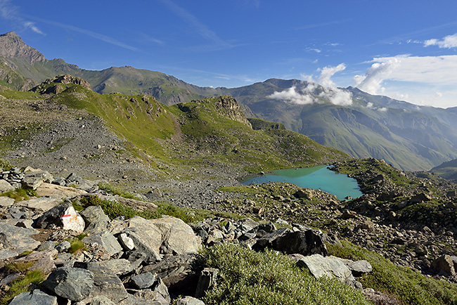 photo montagne alpes randonnée rando queyras tour viso