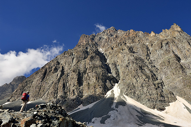 photo montagne alpes randonnée rando queyras tour viso