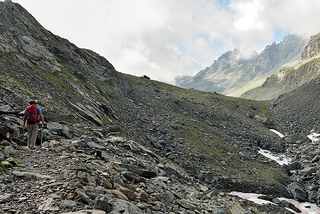 photo montagne alpes randonnée rando queyras tour viso