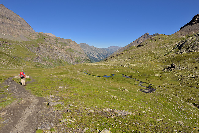 photo montagne alpes randonnée rando queyras tour viso