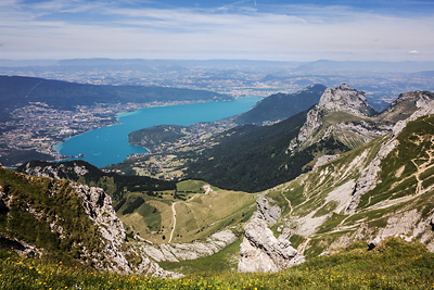 photo montagne alpes bornes aravis tournette lac annecy