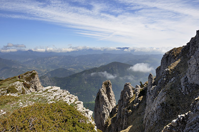 photo montagne alpes diois baronnies trois becs rochers