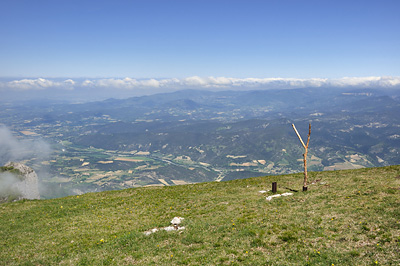 photo montagne alpes diois baronnies trois becs vue