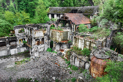 photo urbex papeteries papeterie usine abandonnee