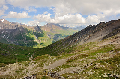 photo montagne alpes beaufortain mont blanc randonnée vallee glaciers enclave bivouac
