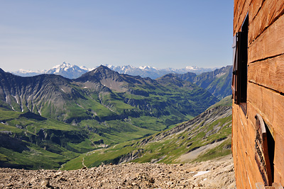 photo montagne alpes beaufortain mont blanc randonnée vallee glaciers refuge robert blanc