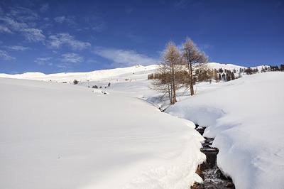 photo montagne alpes queyras vallon aigue blanche