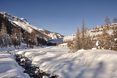 photo montagne alpes queyras vallon aigue blanche