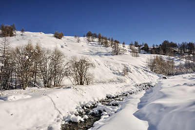 photo montagne alpes queyras vallon aigue blanche