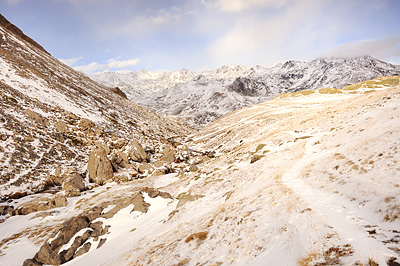 photo montagne alpes cerces thabor randonnée raquettes vallon refuge col chardonnet