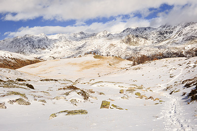 photo montagne alpes cerces thabor randonnée raquettes vallon refuge col chardonnet