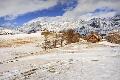 photo montagne alpes cerces thabor randonnée raquettes vallon refuge col chardonnet