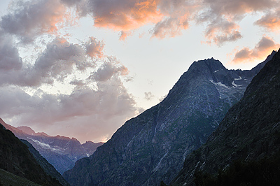 photo montagne alpes randonnée ecrins berarde