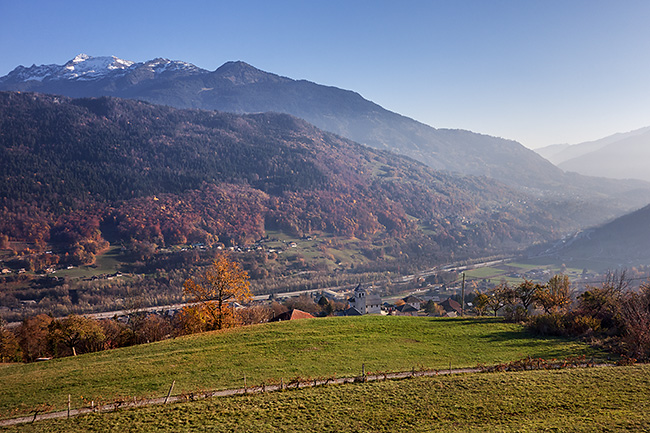 photo montagne alpes savoie bauges velo col vorger